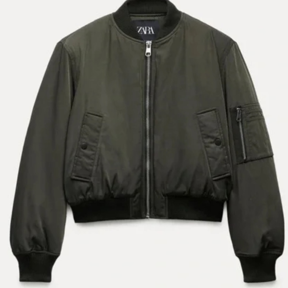 ZARA CROPPED JACKET - Picture 5 of 7